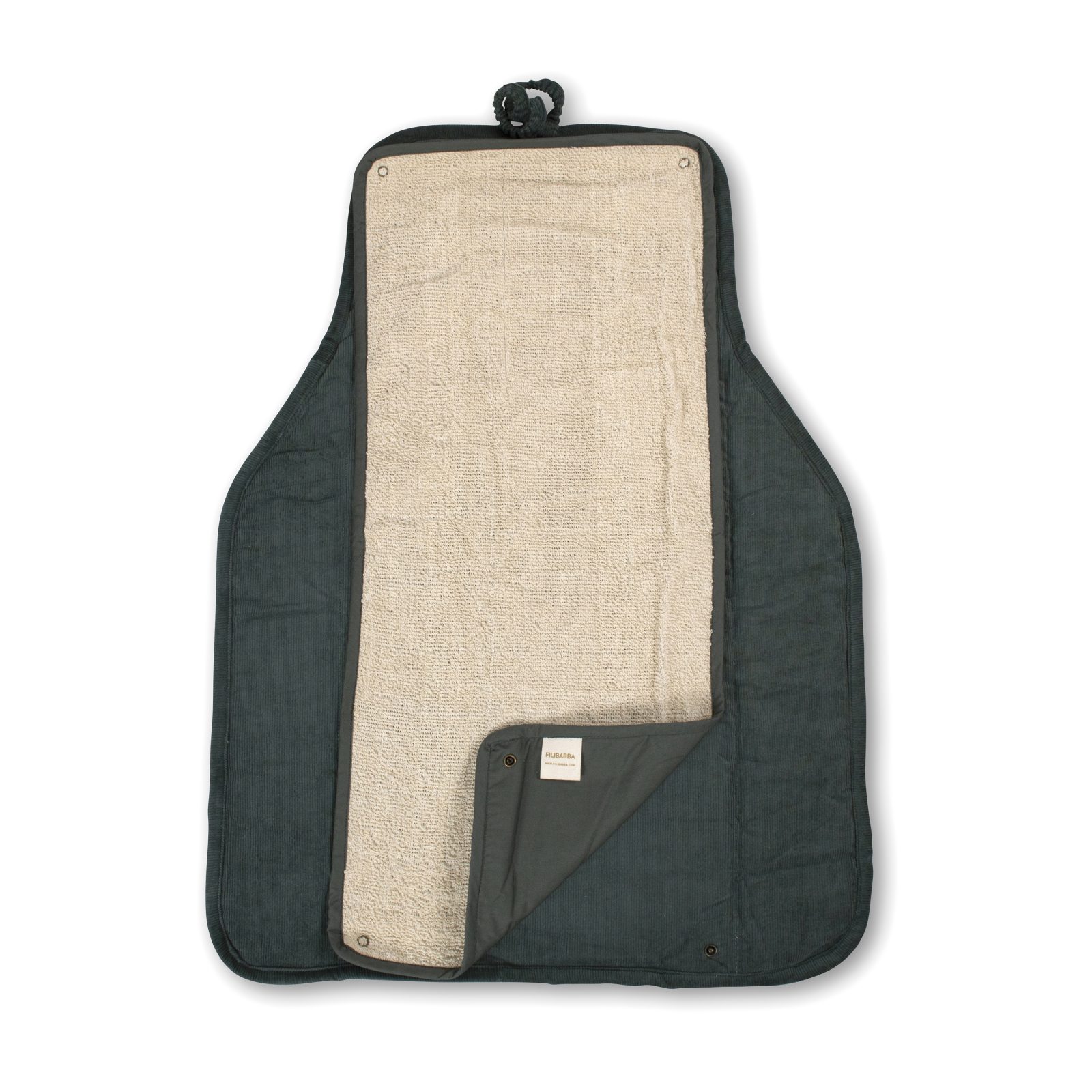 Changing pad - corduroy pine green