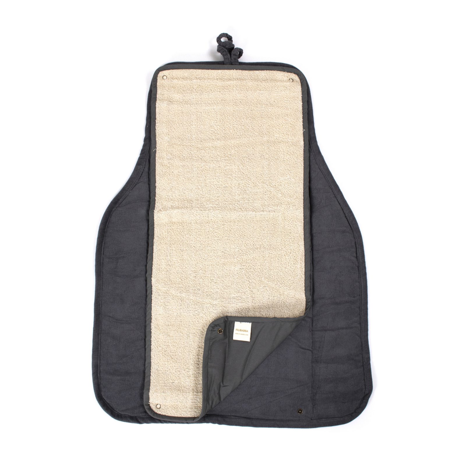Wickelunterlage - Cord Stone Grey