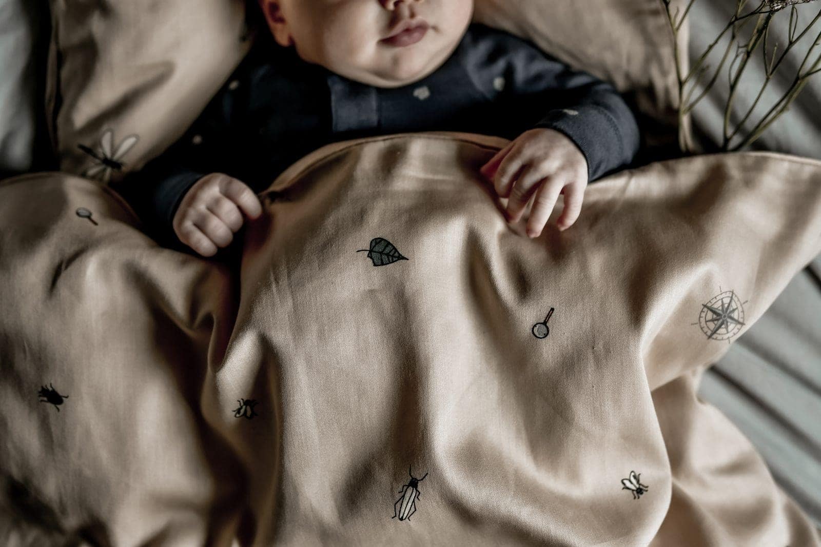 Babybettwäsche GOTS - Little Explorer Doeskin