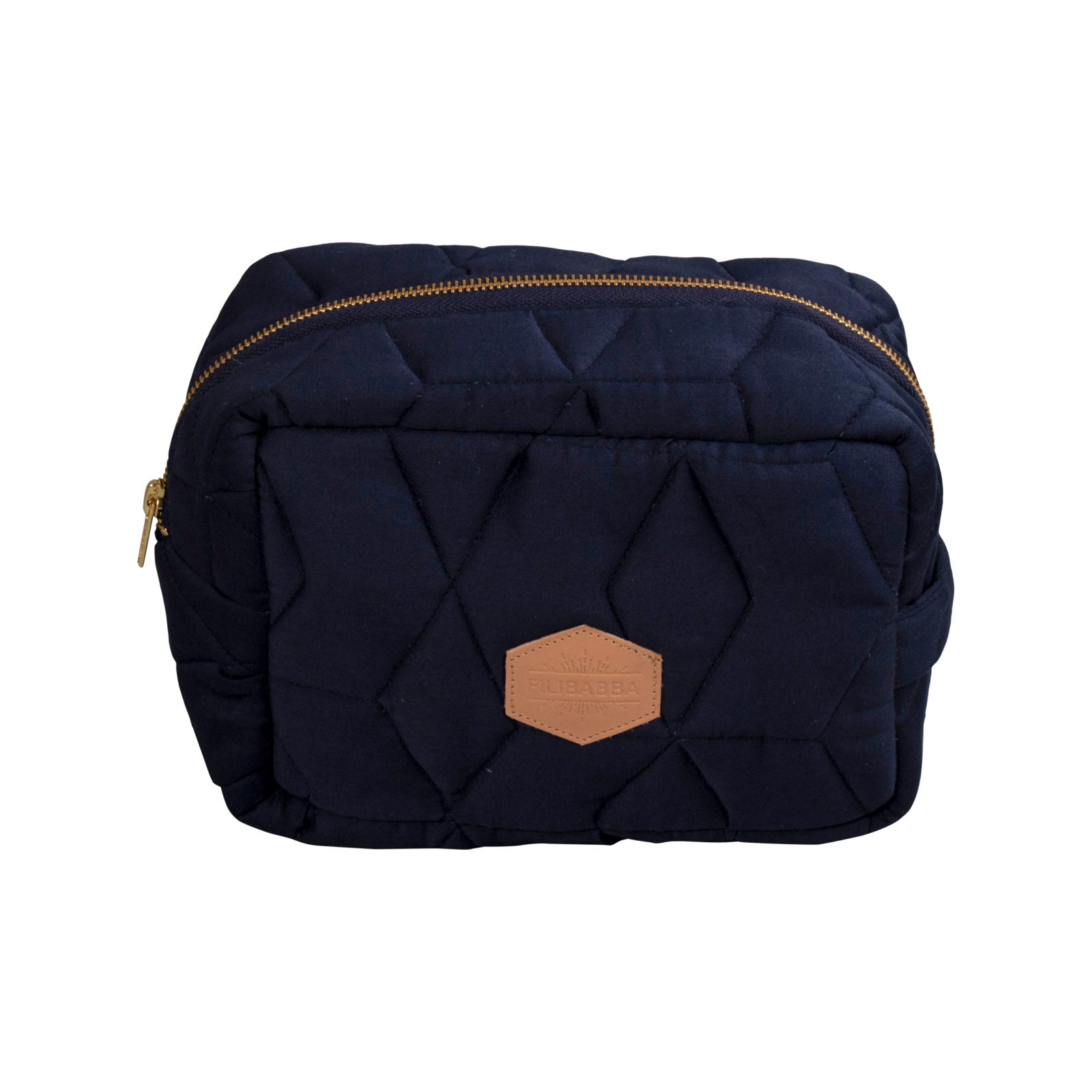 Kulturbeutel - Weiches Quilt (klein) - Dark Blue