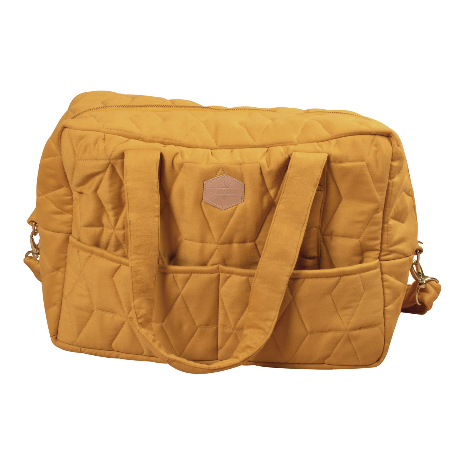 Mommybag - Soft quilt - Golden mustard