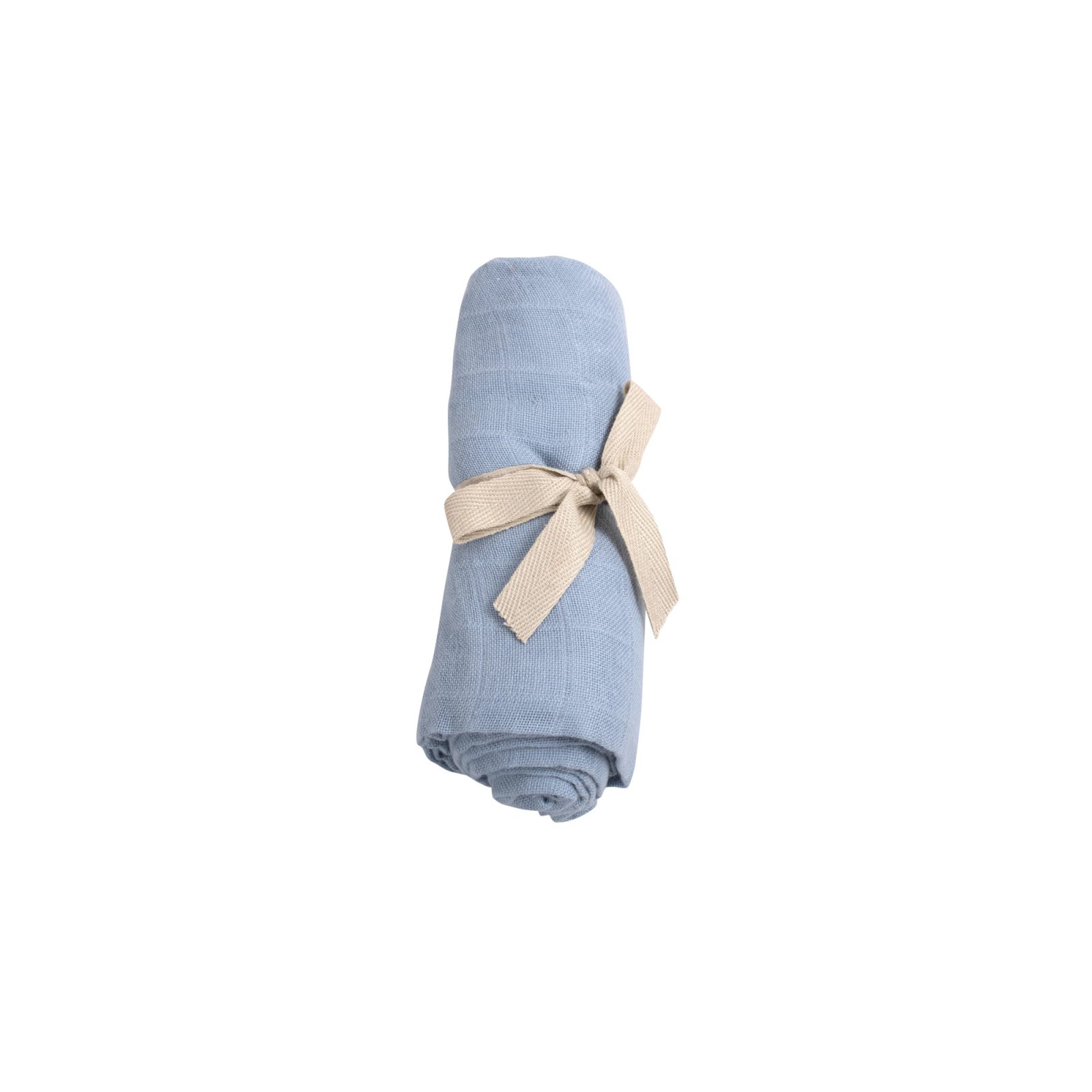 Musselintuch GOTS - Powder Blue