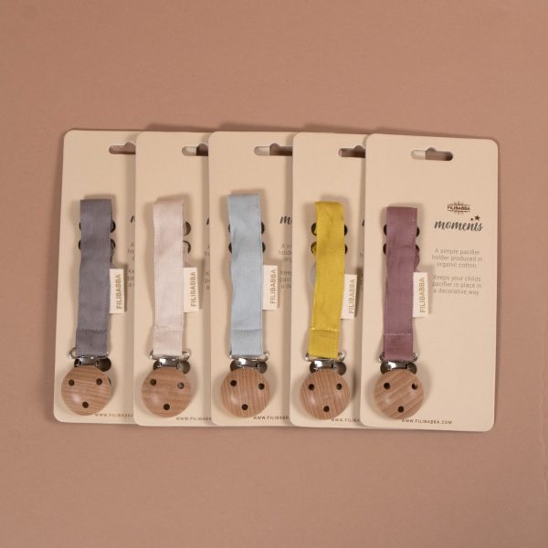 Pacifier holder Dark grey