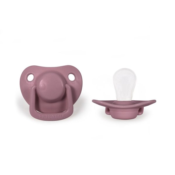 Pacifiers 2-pack - Dusty rose 0-6 months