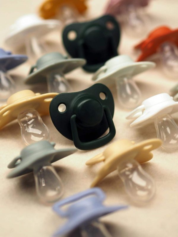 Pacifiers 2-pack - Dark green 0-6 months