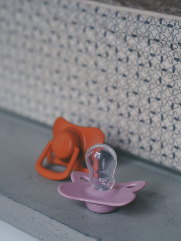 Pacifiers 2-pack - Dusty rose +6 months