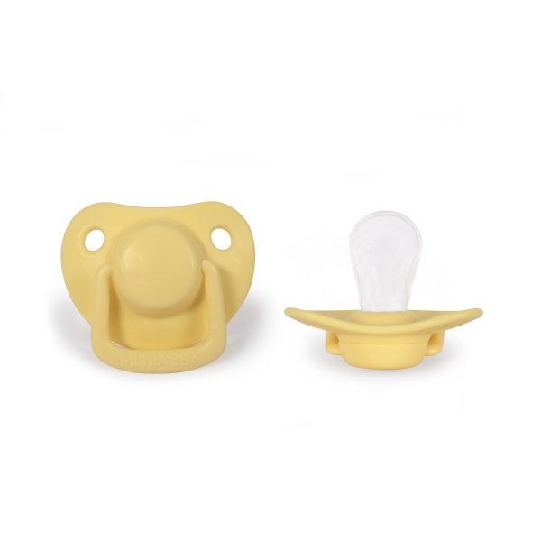 Pacifiers 2-pack - Pale banana 0-6 months