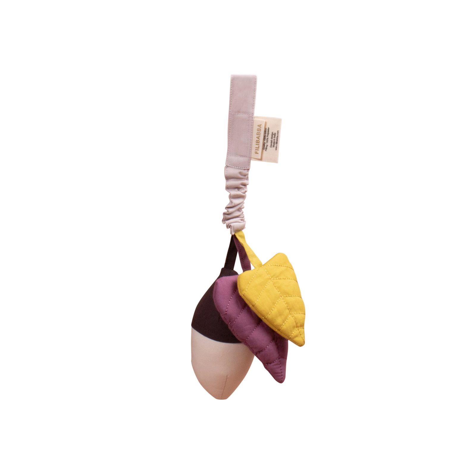 Aktivitetslegetøj - Acorn bell play Plum