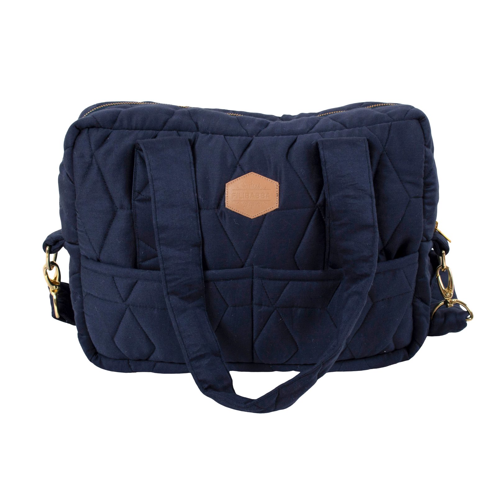 Wickeltasche - Weiches Quilt Dark Blue