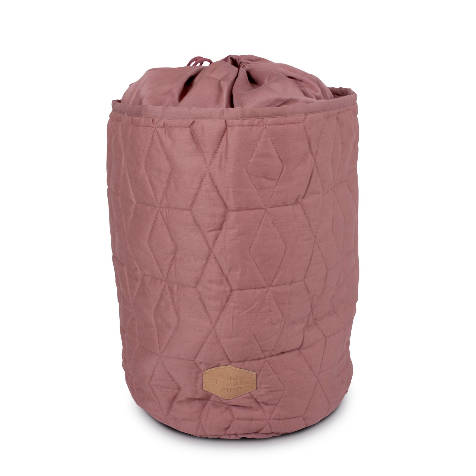 Opbevaringskurv m. lukning - Soft quilt - Wild rose