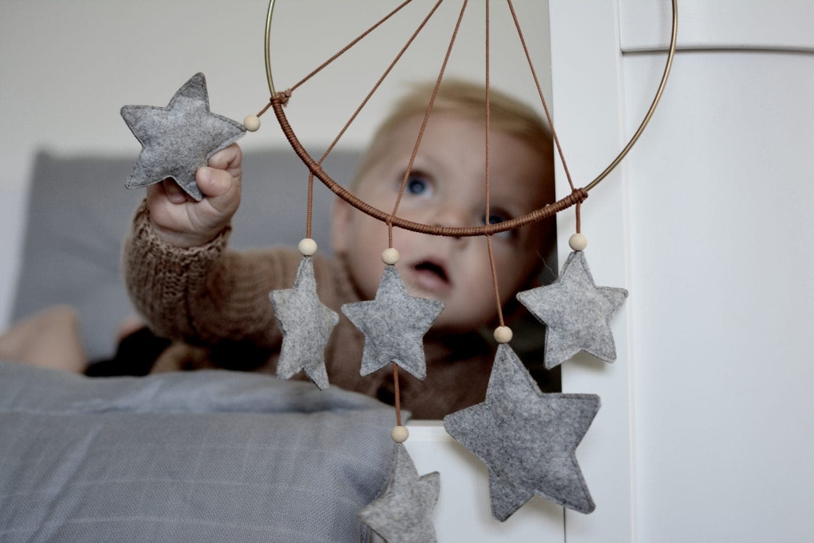 Mobile - Starry night grey