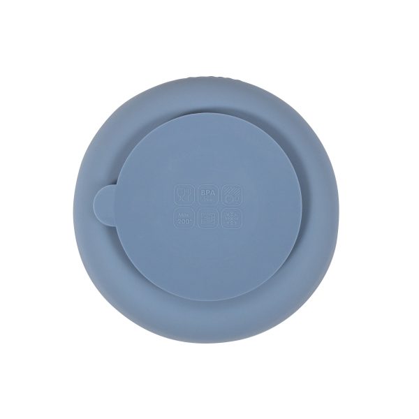 Silicone plate 2-pack - Powder blue