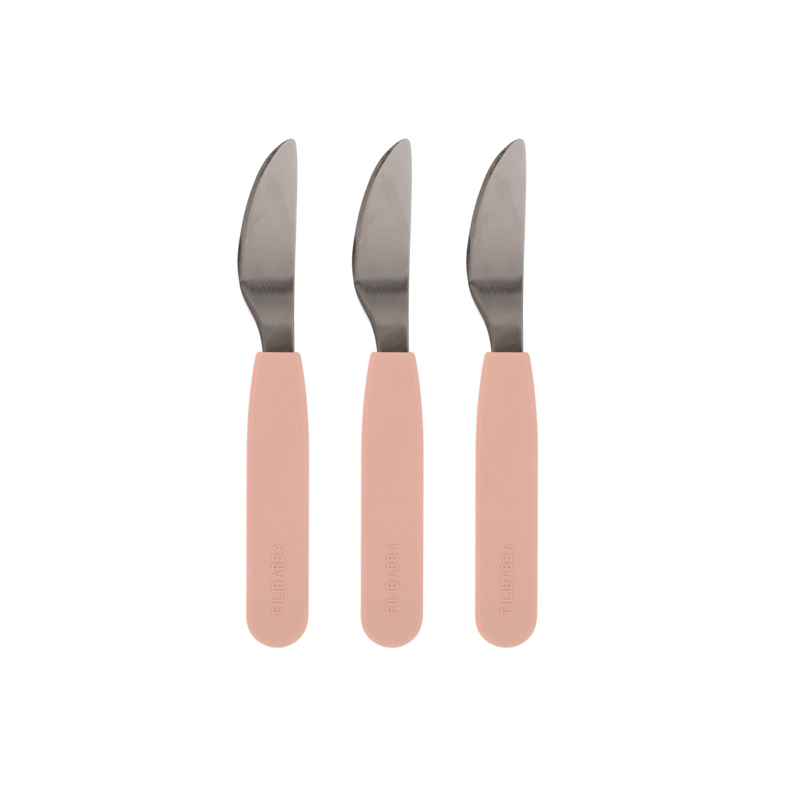 Silikone knive 3-pak - Peach