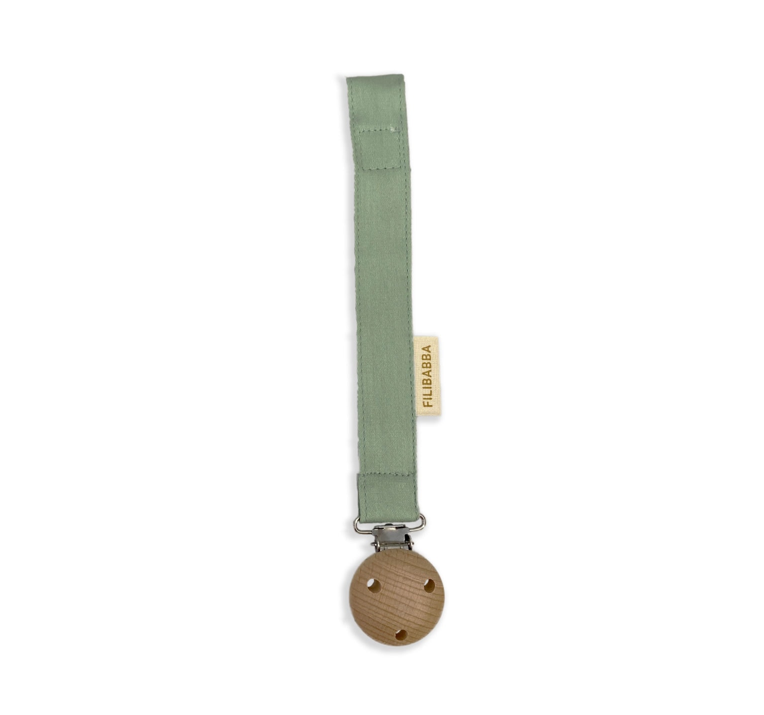 Pacifier holder with velcro closure Tender Green Shop online hos