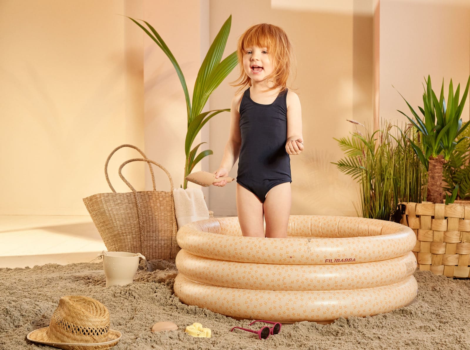 Badebassin 80 cm Alfie - Breezy Harmony Sandy