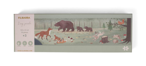 Puzzle  with 30 pcs - Nordic animals