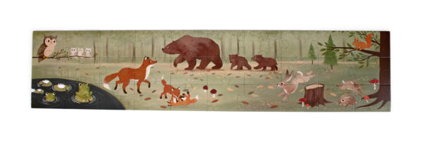 Puzzle  with 30 pcs - Nordic animals