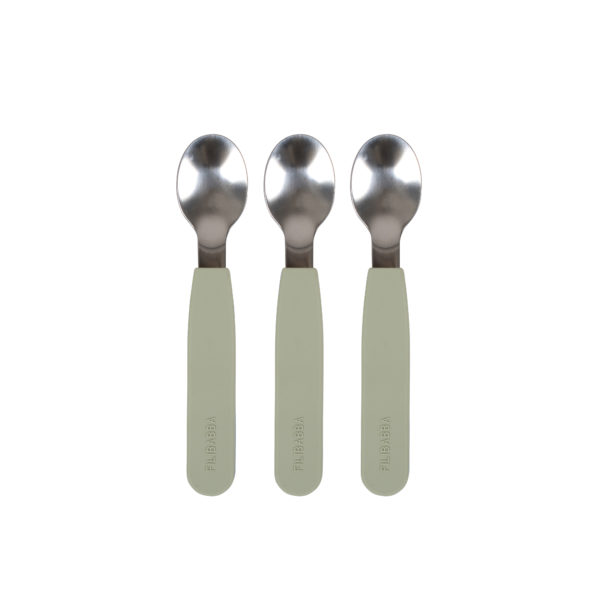 Silicone spoons 3-pack - Green
