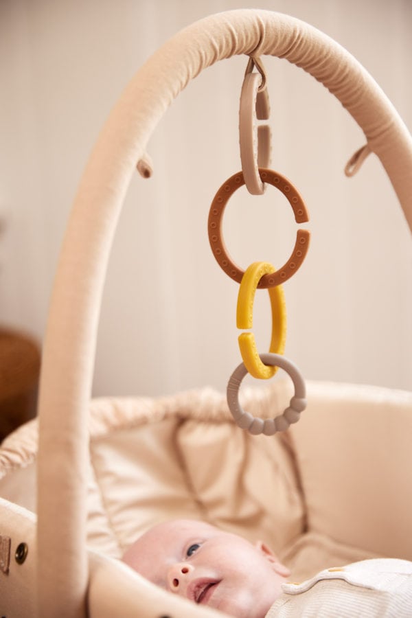 Silicone baby loops - Earth