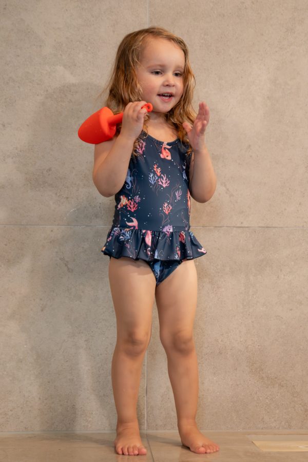 Eva – Badedragt 3-4 år – Rainbow Reef