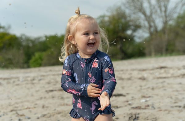 Vilje – UV suit LS 3-4 years – Rainbow Reef