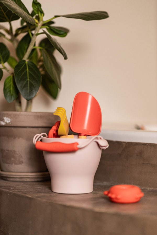 Silicone beach set - Peach Mix