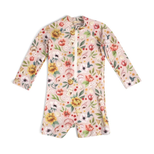 Villads – UV-dragt 3-4 år – Ocean Blossom