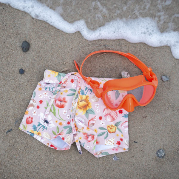 Orla – Badeshorts 1-2 år – Ocean Blossom