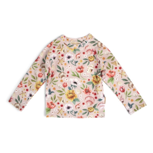 Nor - UV shirt LS 1-2 years - Ocean Blossom