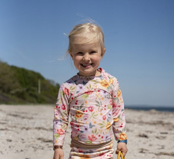 Nor - UV shirt LS 1-2 years - Ocean Blossom