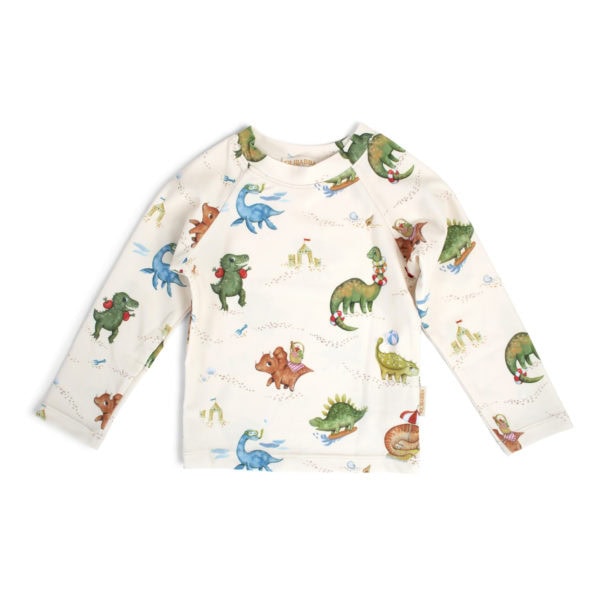 Nor - UV-bluse LS 1-2 år - Dino Beach