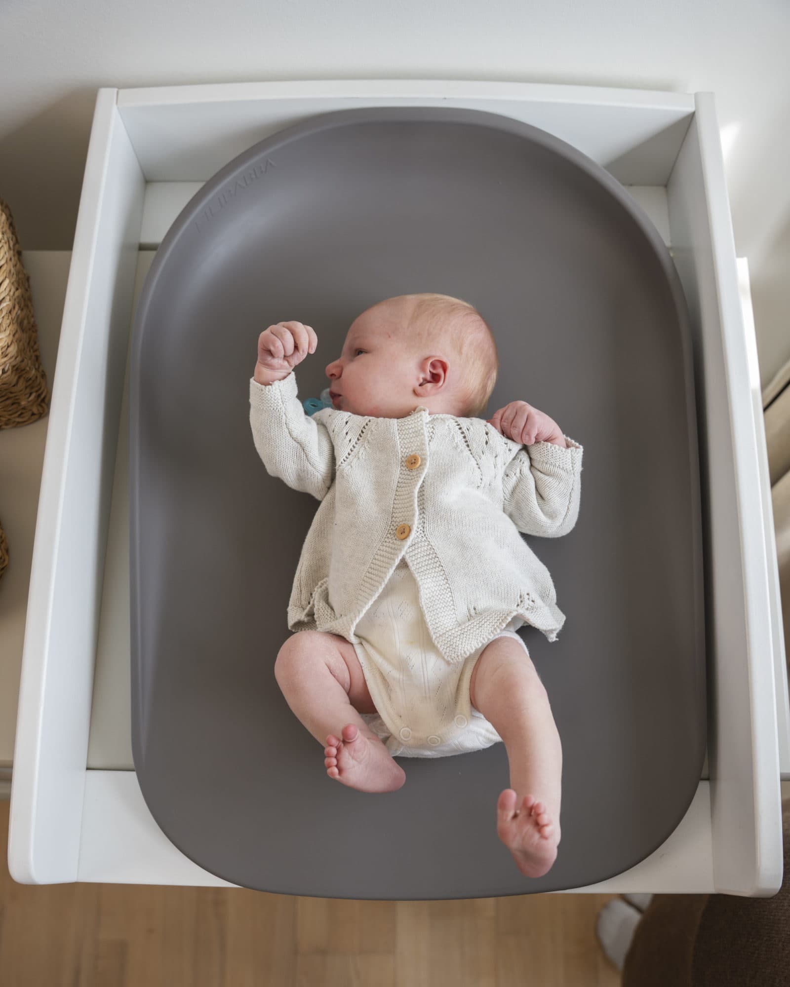 Bobbie 2.0 Soft Feel Changing Mat - Grey