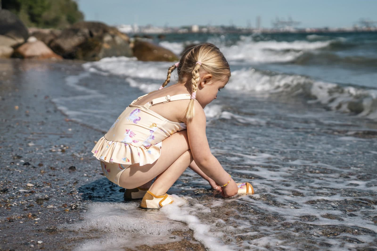 Eva – Swimsuit 3-4 years – Unicorn Shores