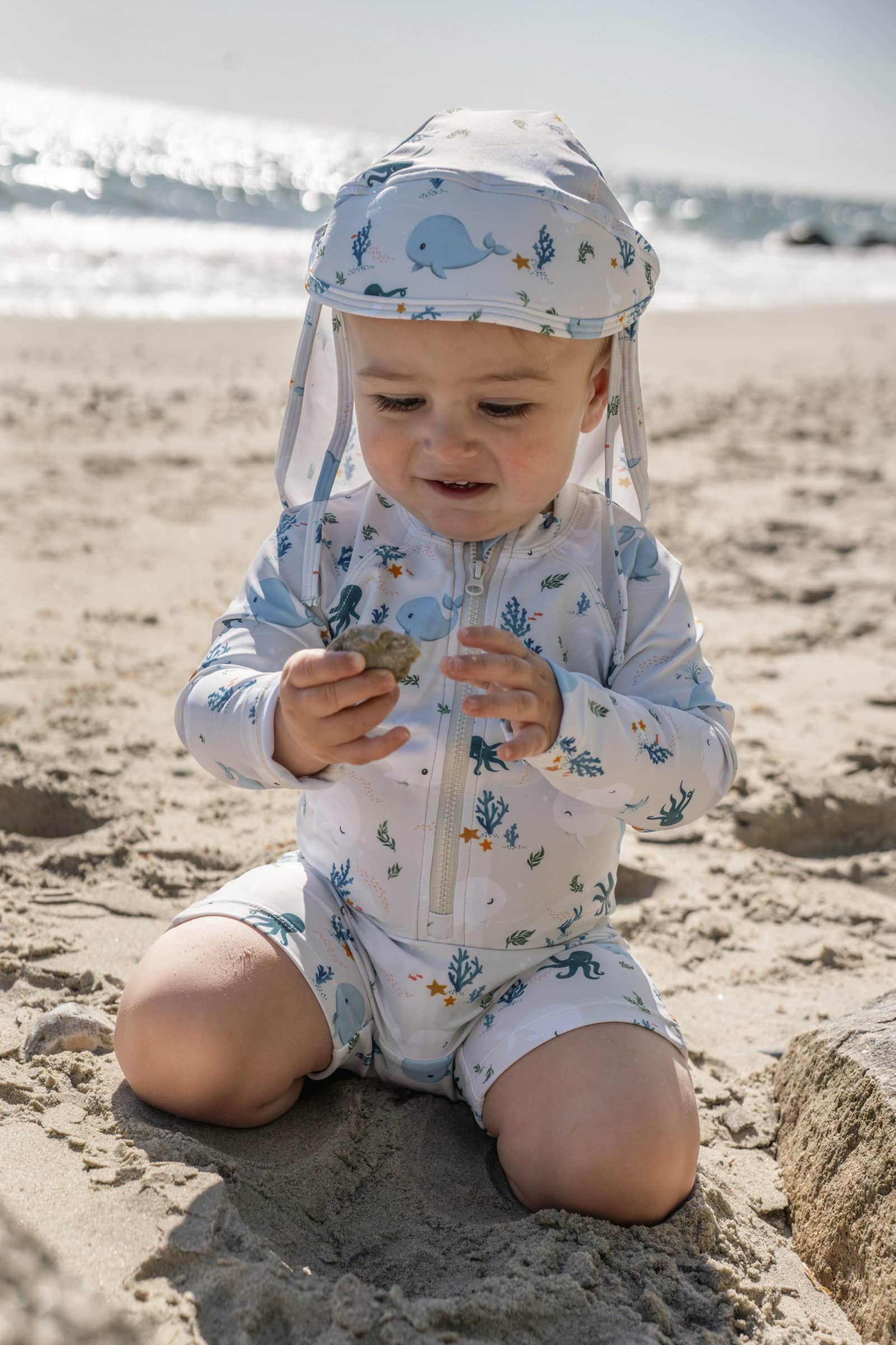 Lykke – UV summer hat 1-3 years – Christian's Whale Tales