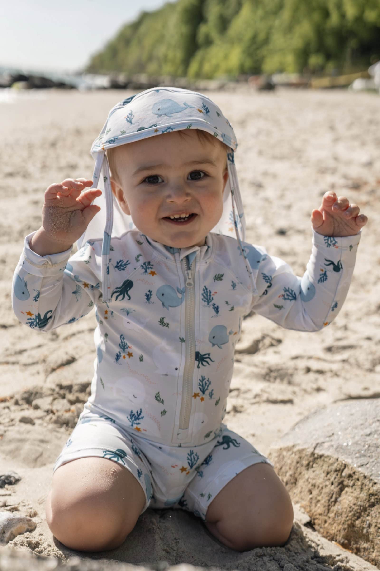 Lykke – UV summer hat 1-3 years – Christian's Whale Tales