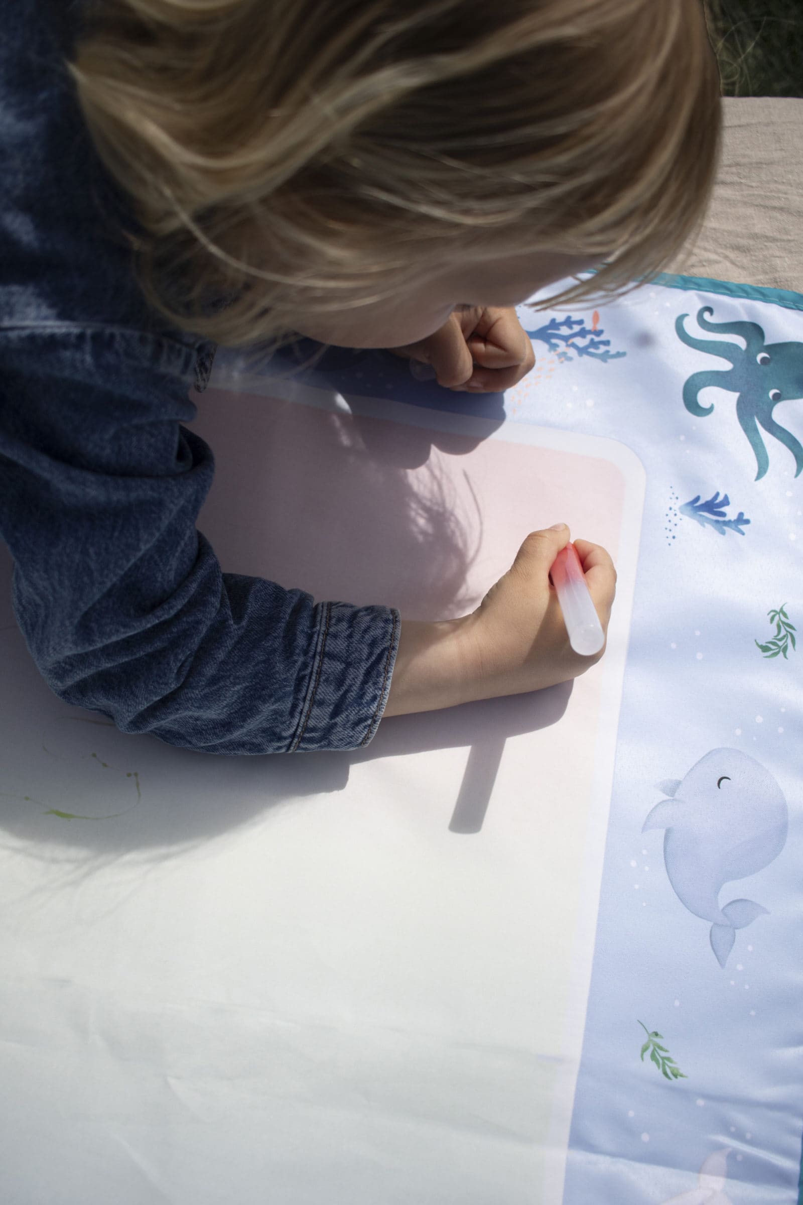 Water drawing mat – Christian's Whale Tales
