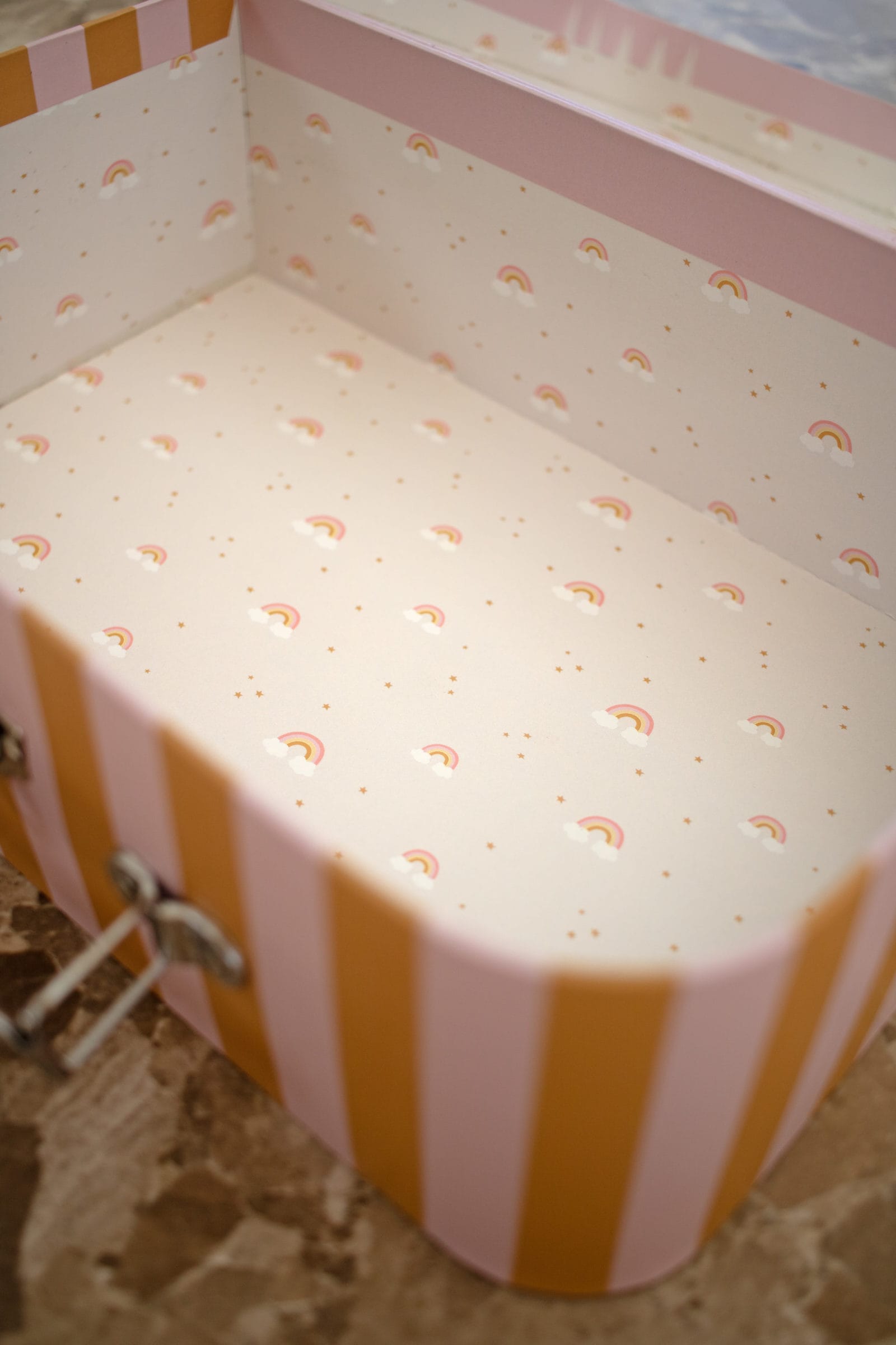 Suitcase set for play and storage – 2-pack – Unicorn Shores