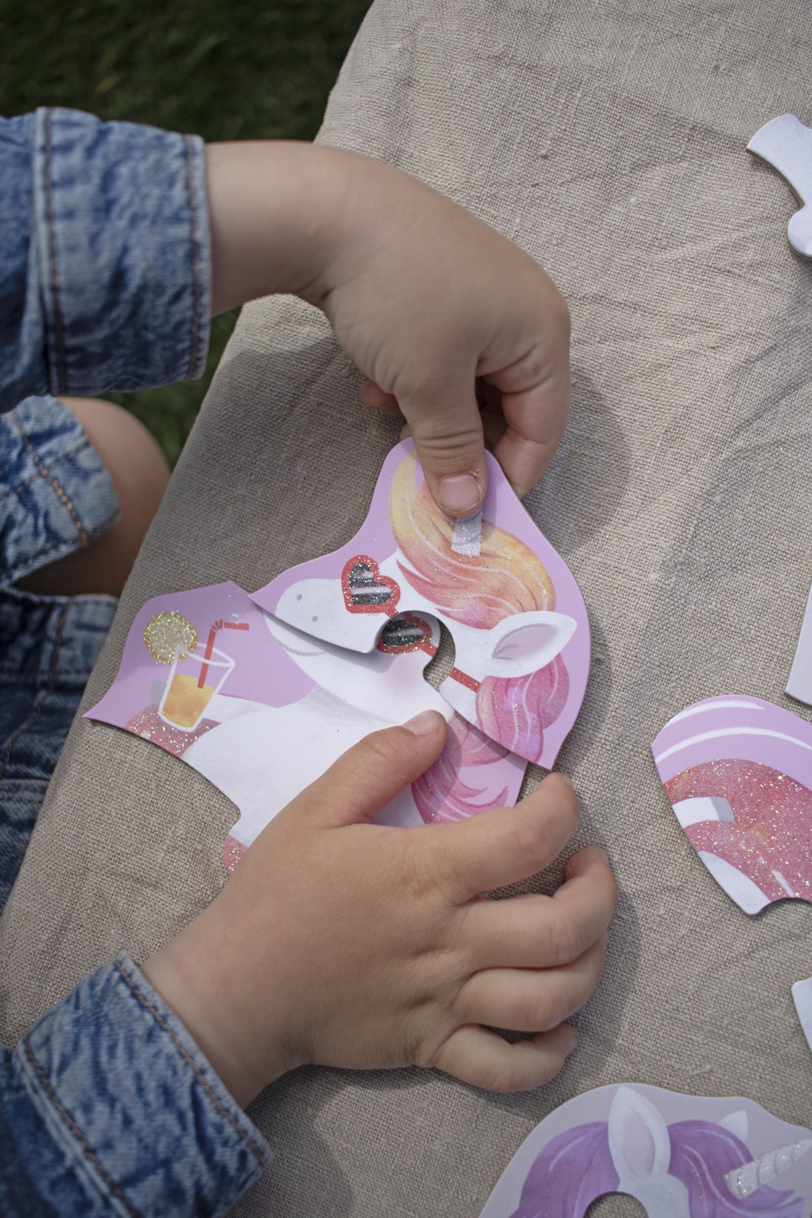 Set of 7 puzzles - Unicorn Shores