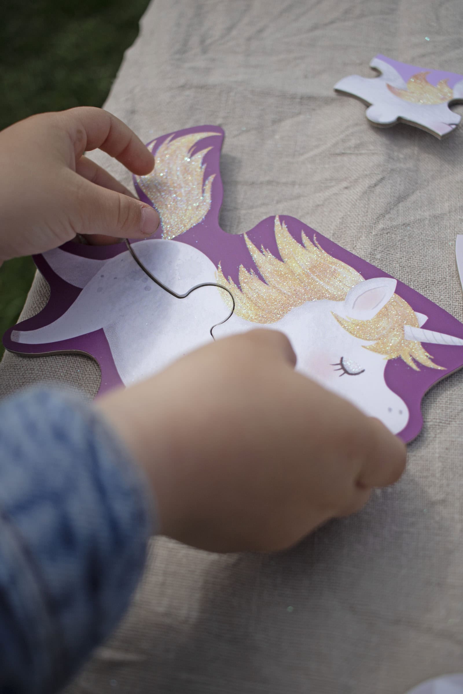 Set of 7 puzzles - Unicorn Shores