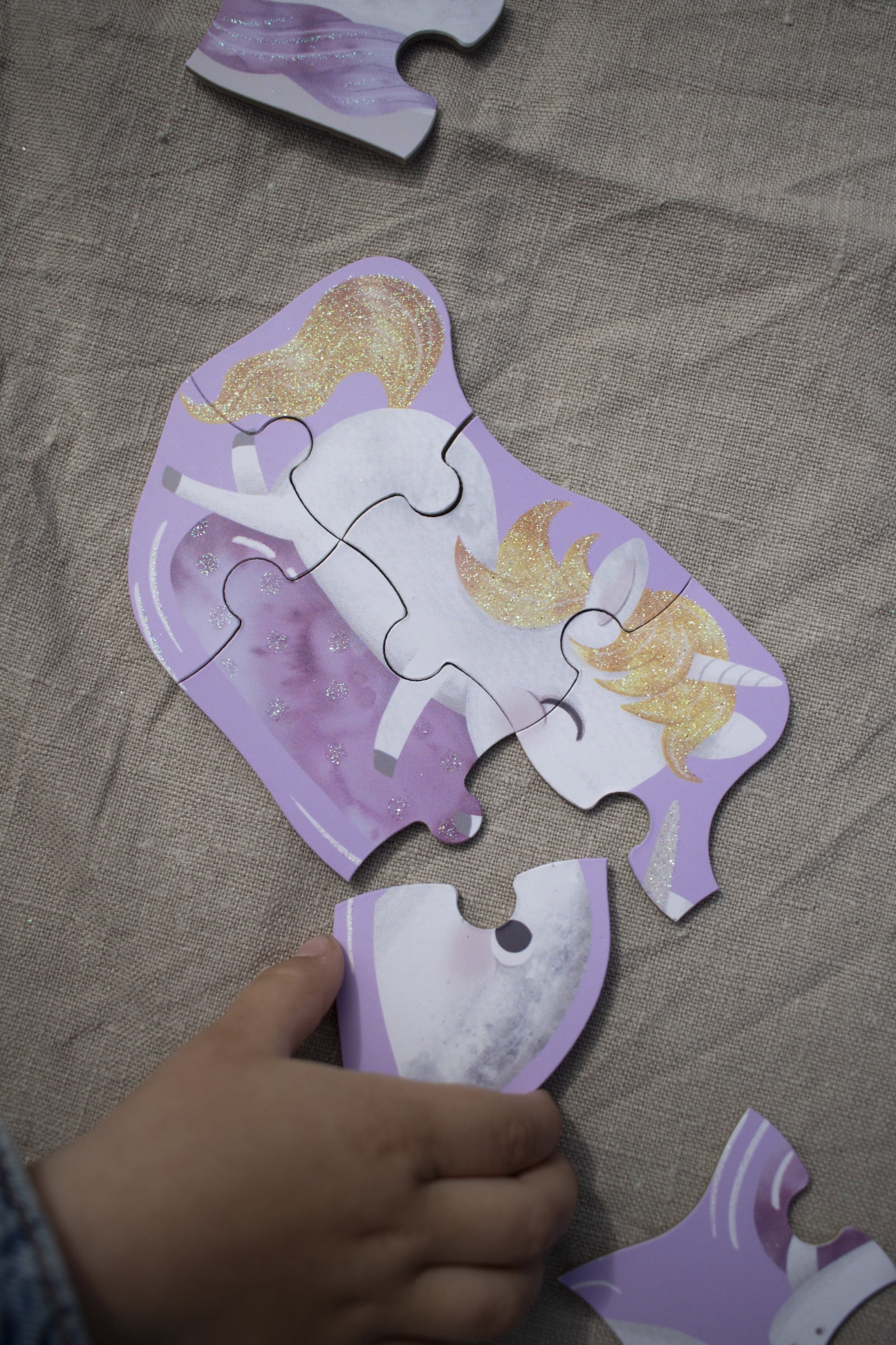 Set of 7 puzzles - Unicorn Shores