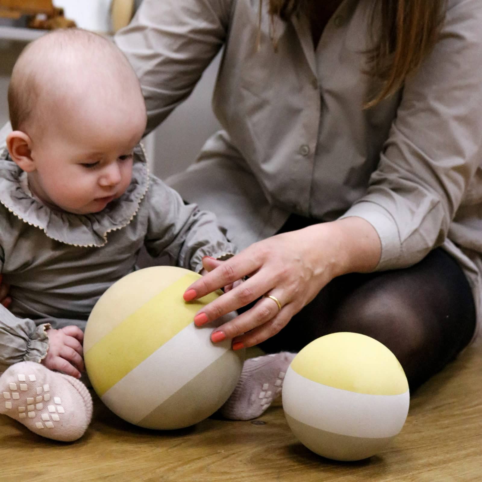 Foamball set Honey