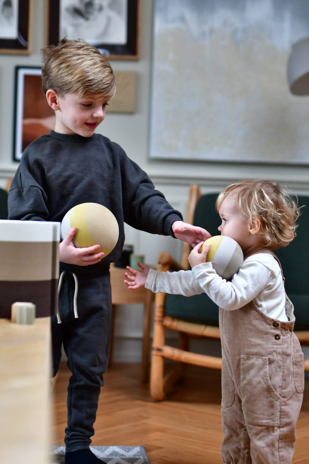 Foamball set Honey