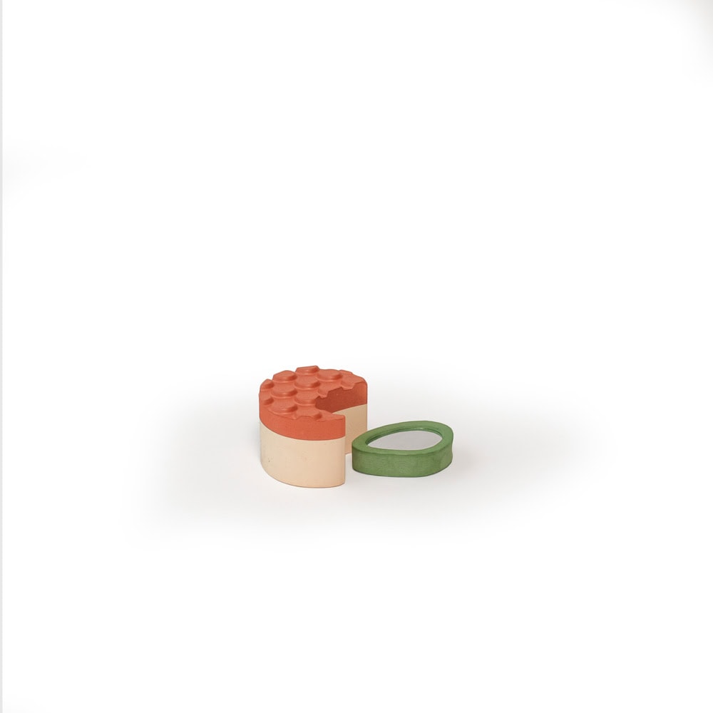 Sense Heart Rust & Olive