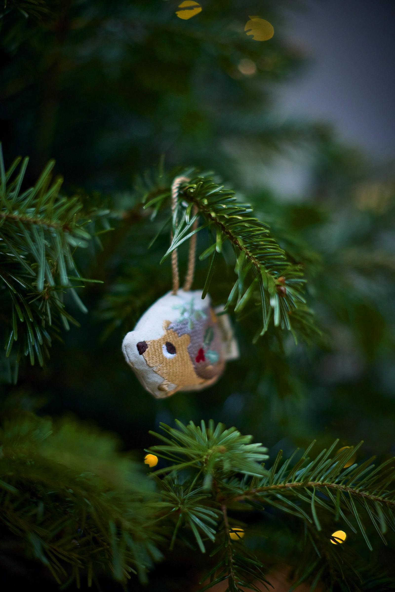 Bestickter Winterschmuck - Wonderful Winter - Waldfreunde