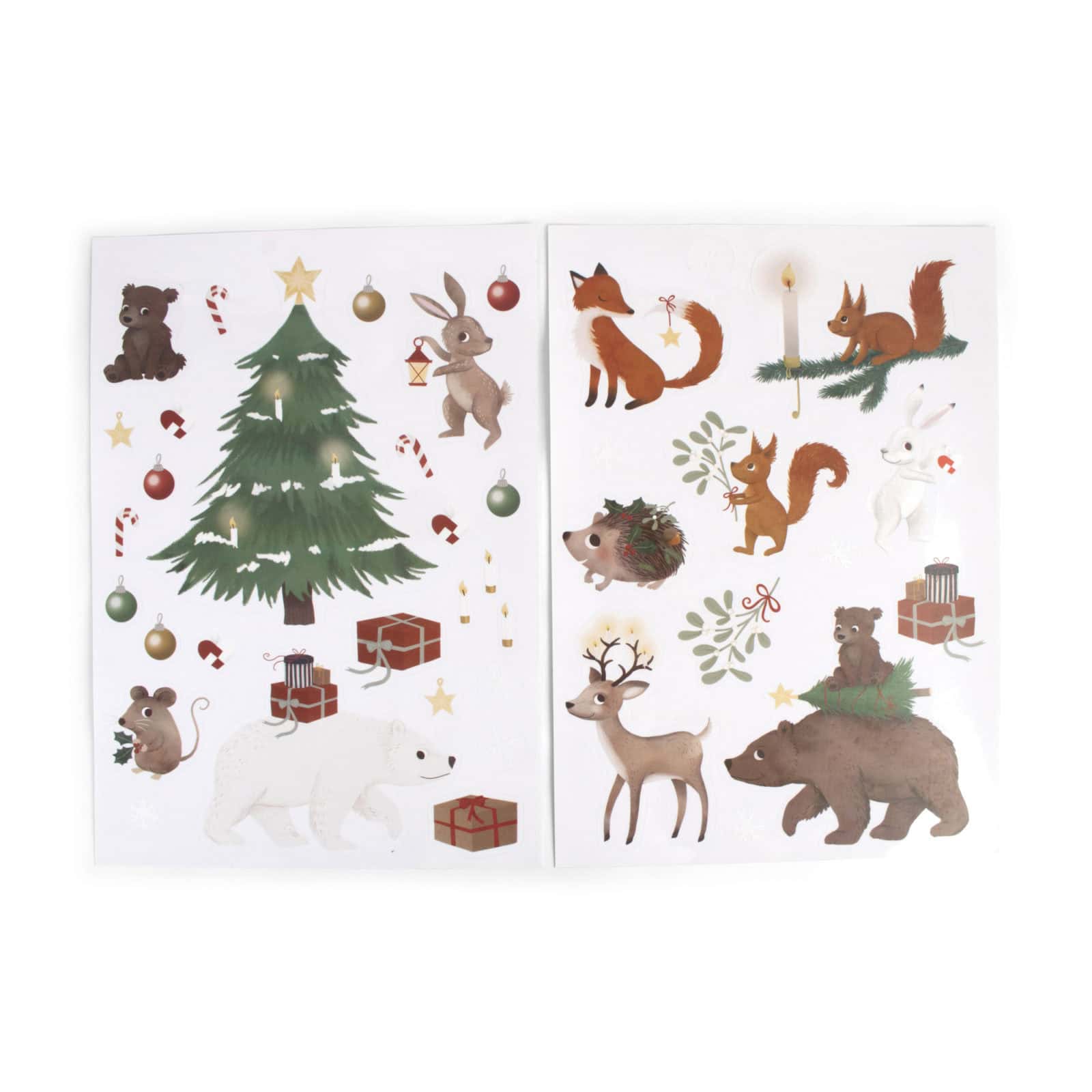 Window stickers - Wonderful Winter - Forest friends
