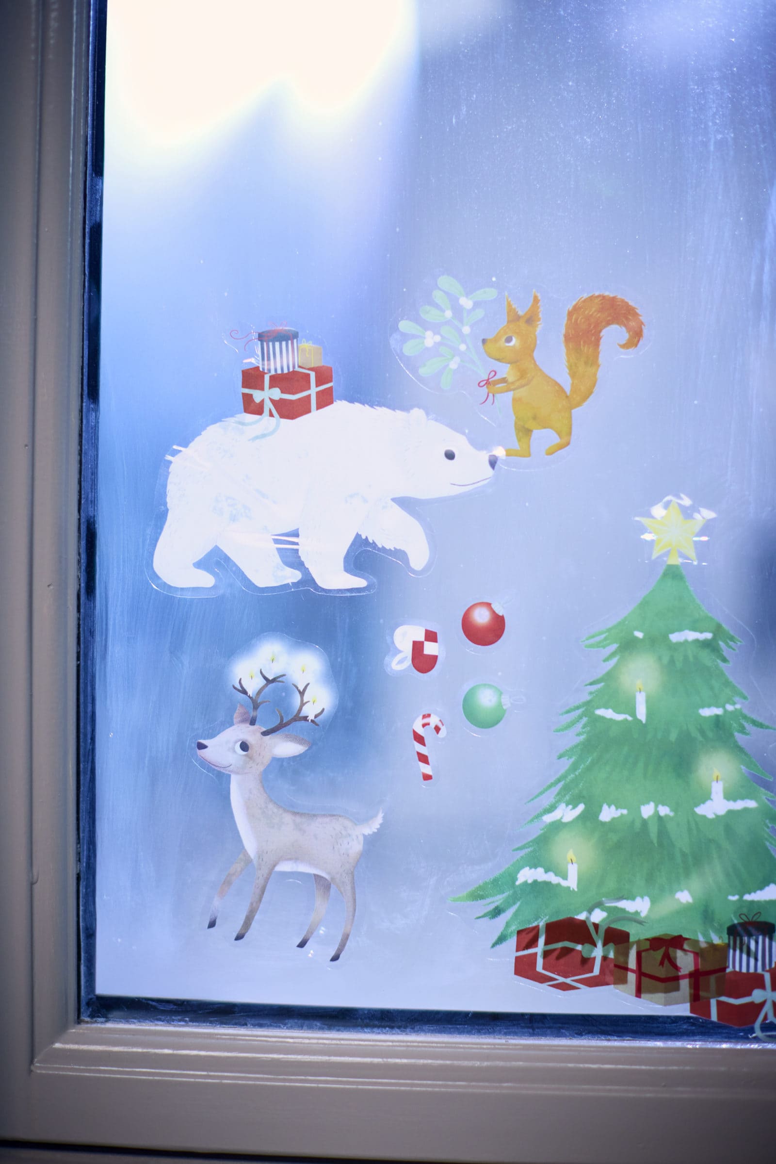 Window stickers - Wonderful Winter - Forest friends