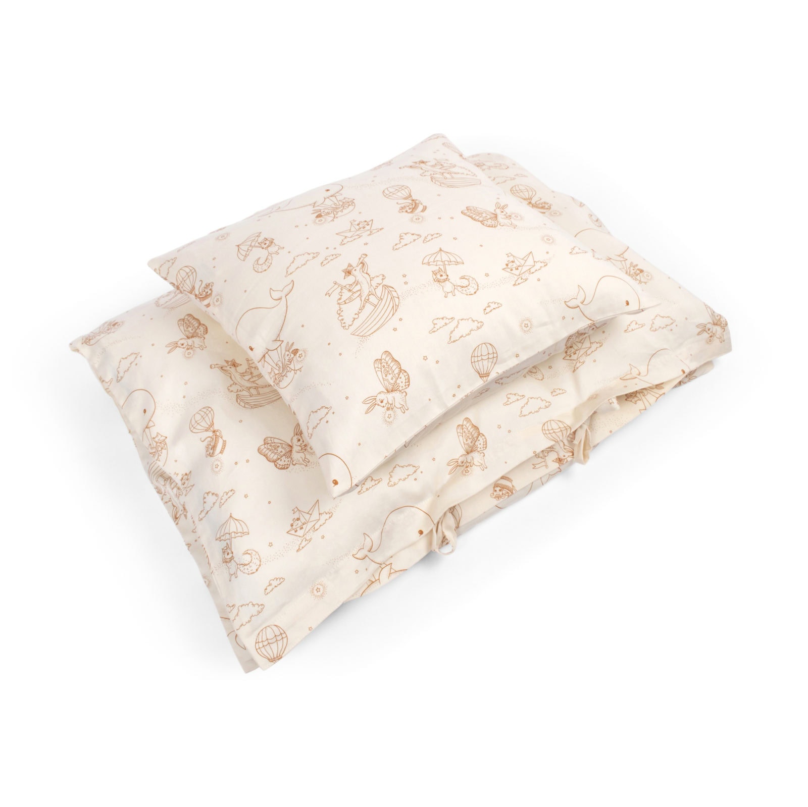 Baby bed linen GOTS (70x100 cm) - Dreamy Adventurers