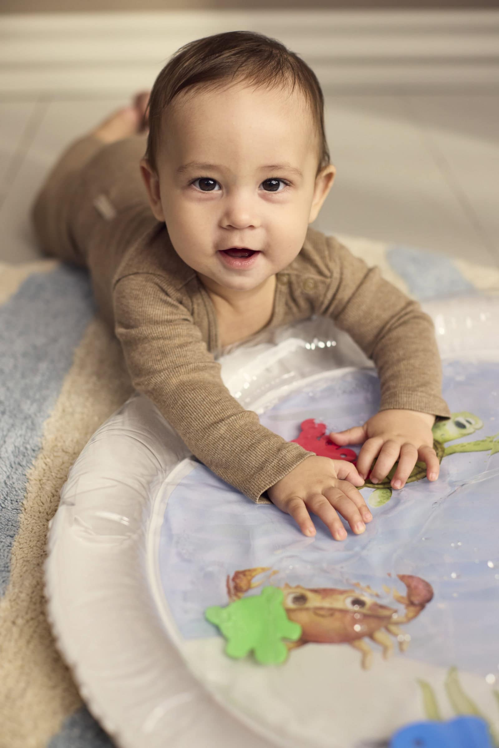 Water mat for tummy time - Sea friends