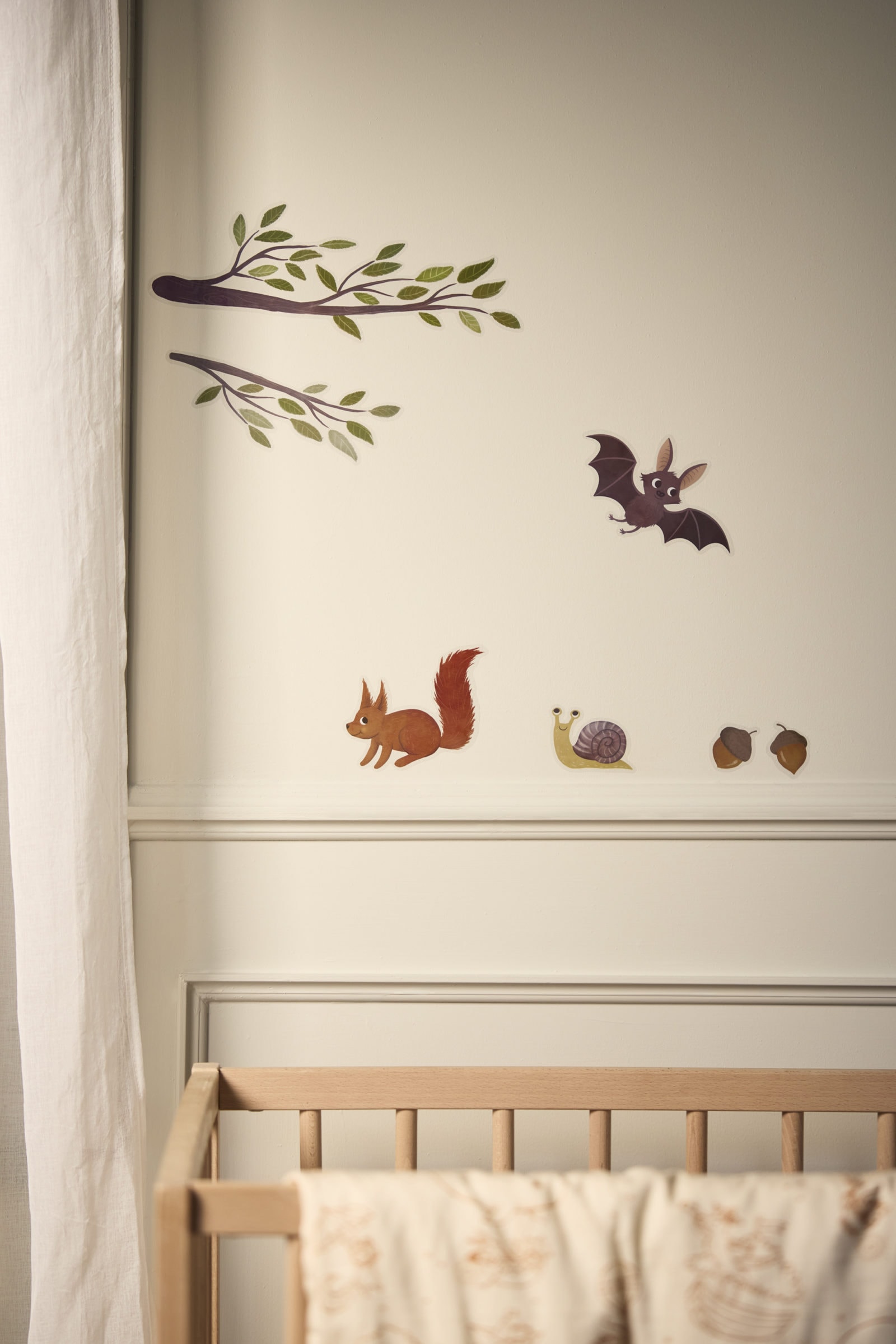 Wallstickers - Skovens dyr
