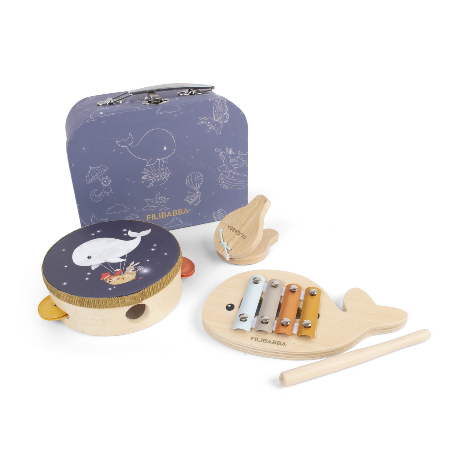 Spielkoffer - Meine ersten Instrumente aus Holz